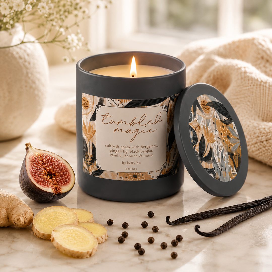 Tumbled Magic Candle