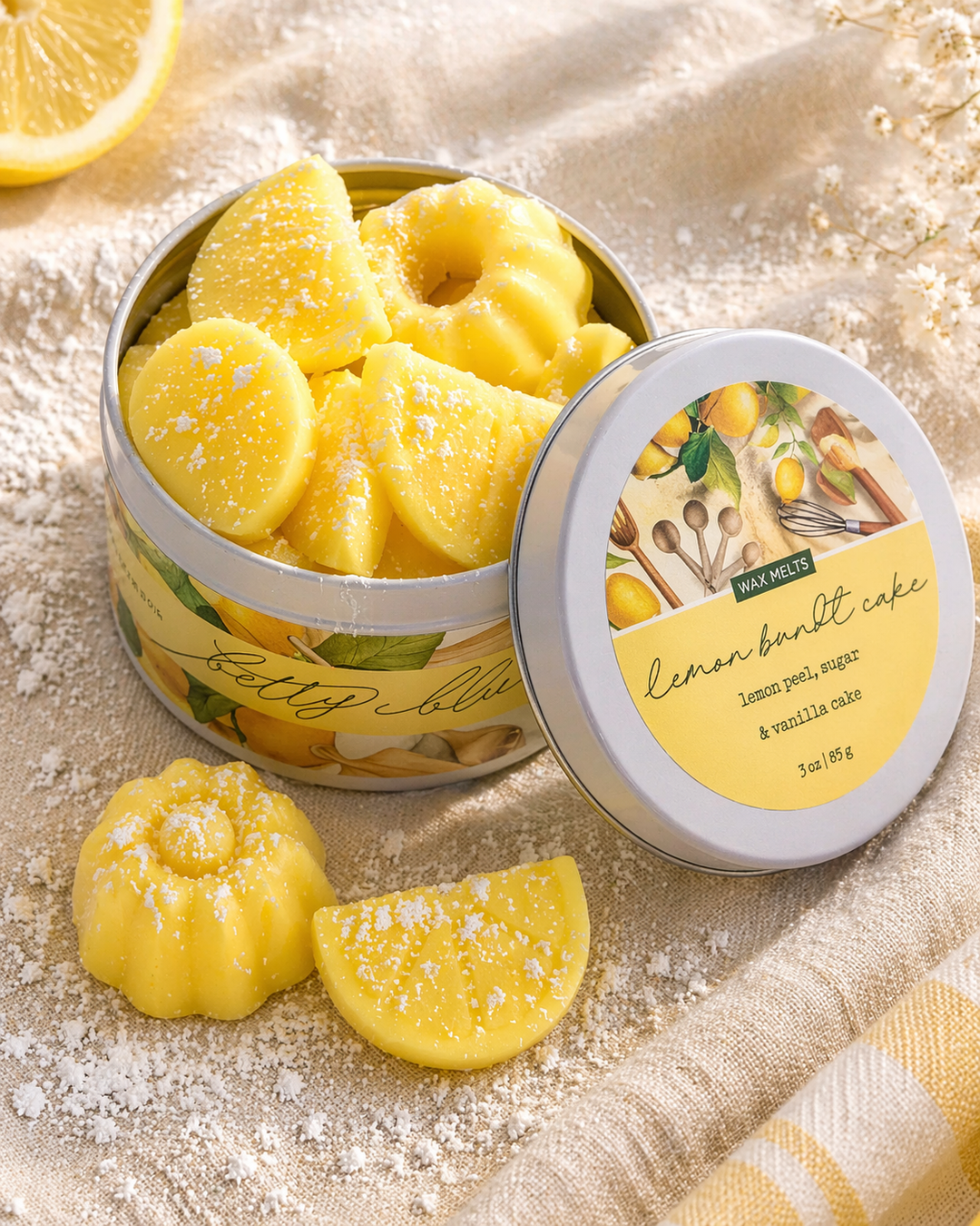 melted butter TULIP 2点セット Sprinkles Wax Melts | Glazed Donut Bakery Wax Melts | Betty Blu