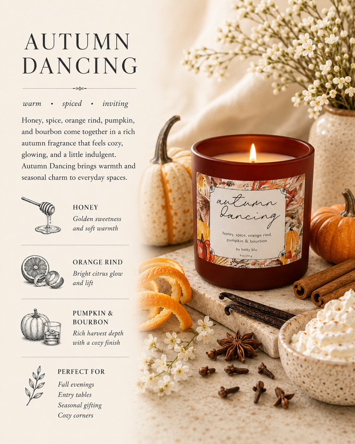 Autumn Dancing Candle