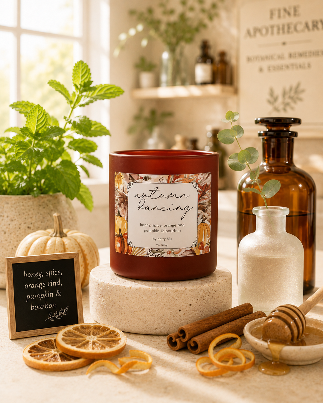 Autumn Dancing Candle