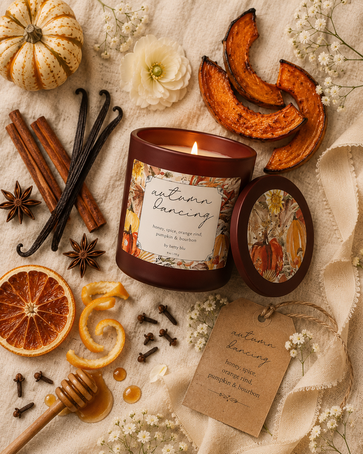 Autumn Dancing Candle