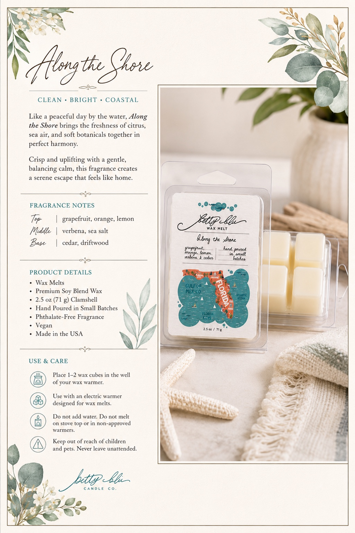 Along the Shore Wax Melts