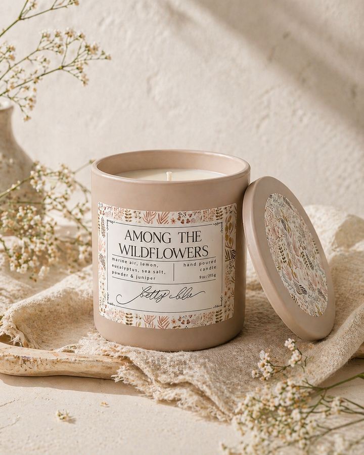 Among the Wildflowers Candle