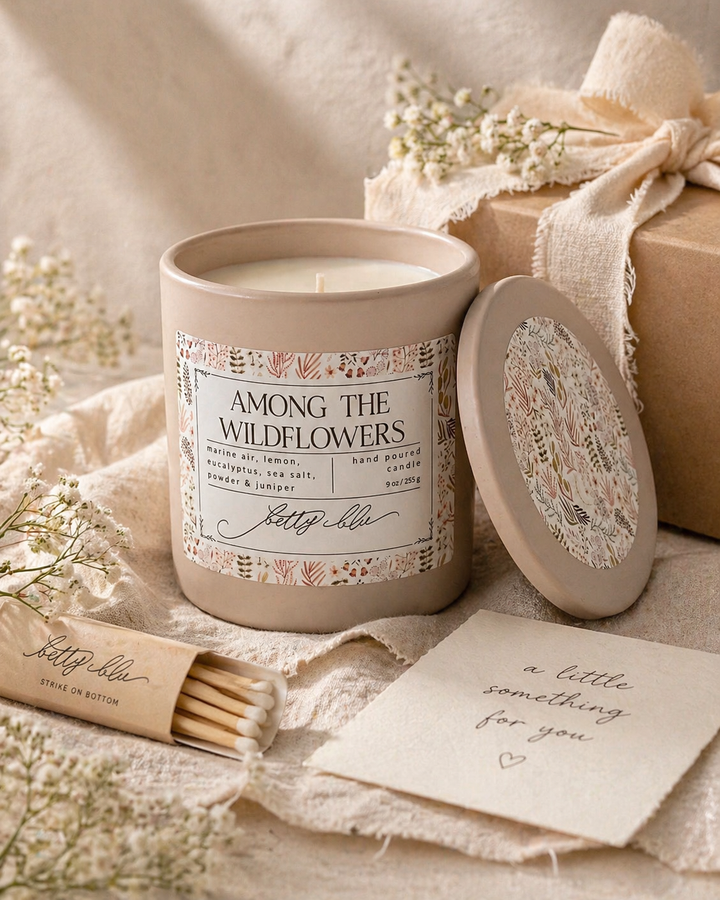 Among the Wildflowers Candle