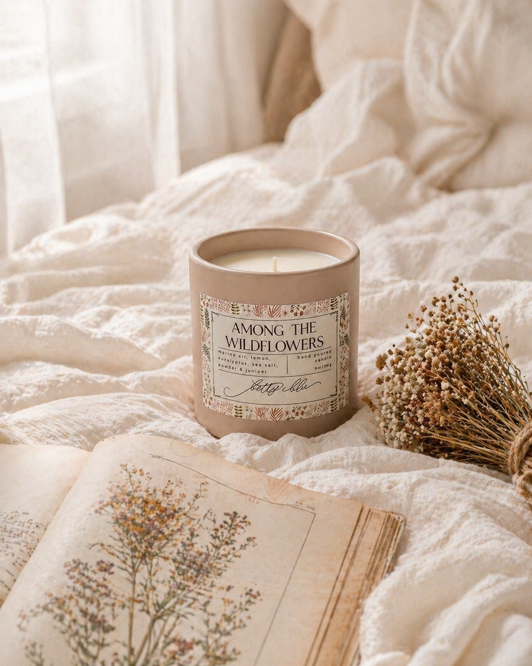 Among the Wildflowers Candle