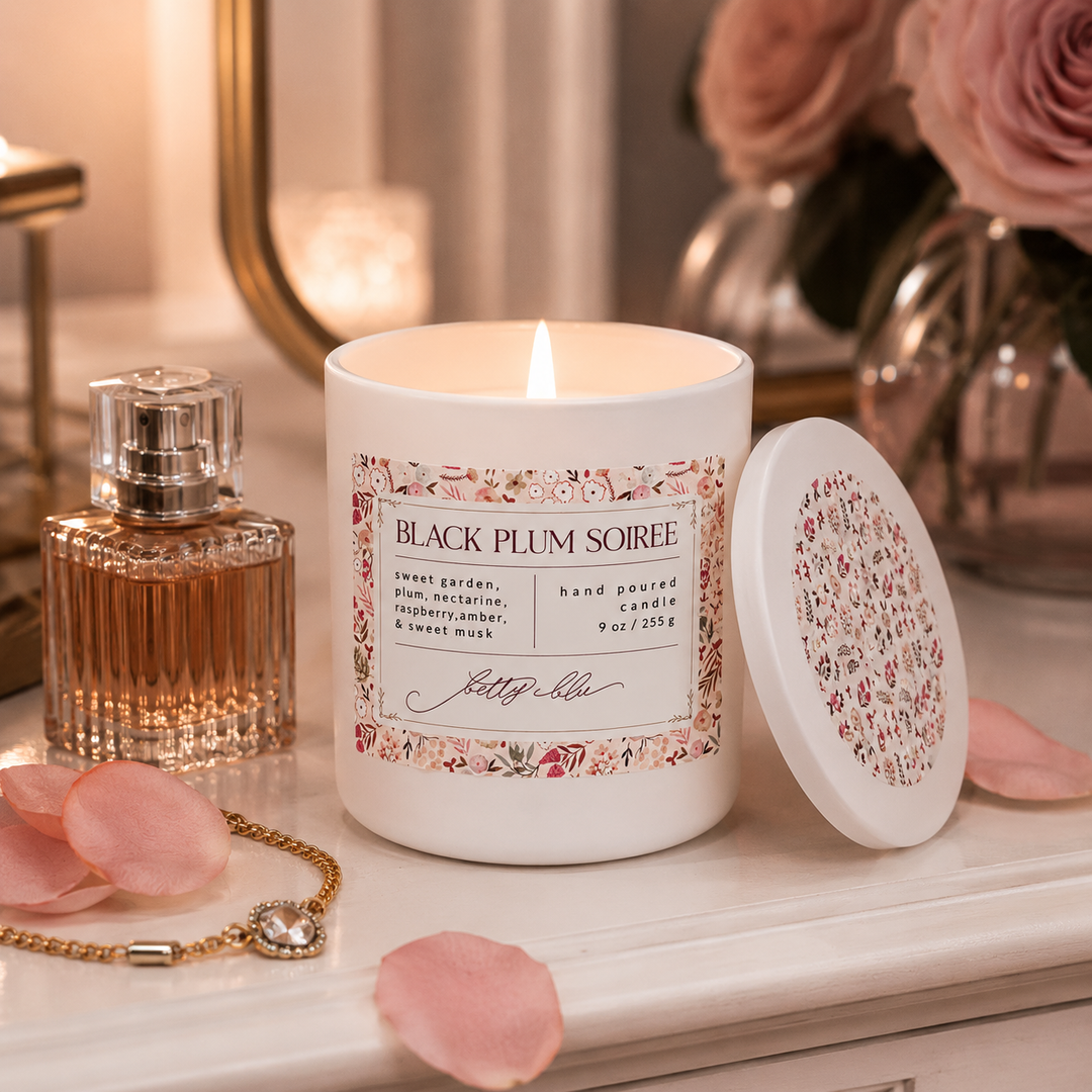 Black Plum Soiree Candle