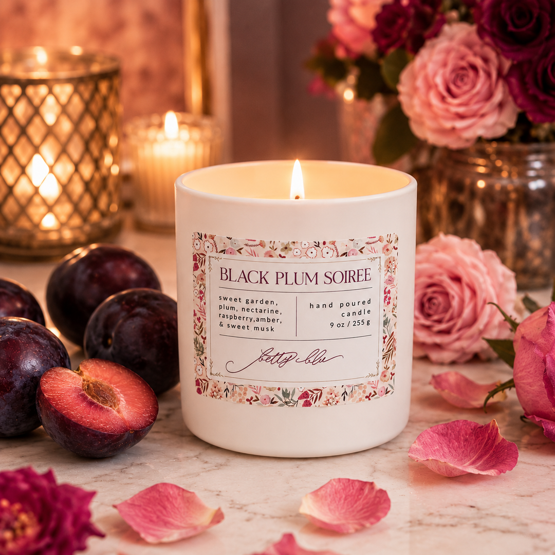 Black Plum Soiree Candle