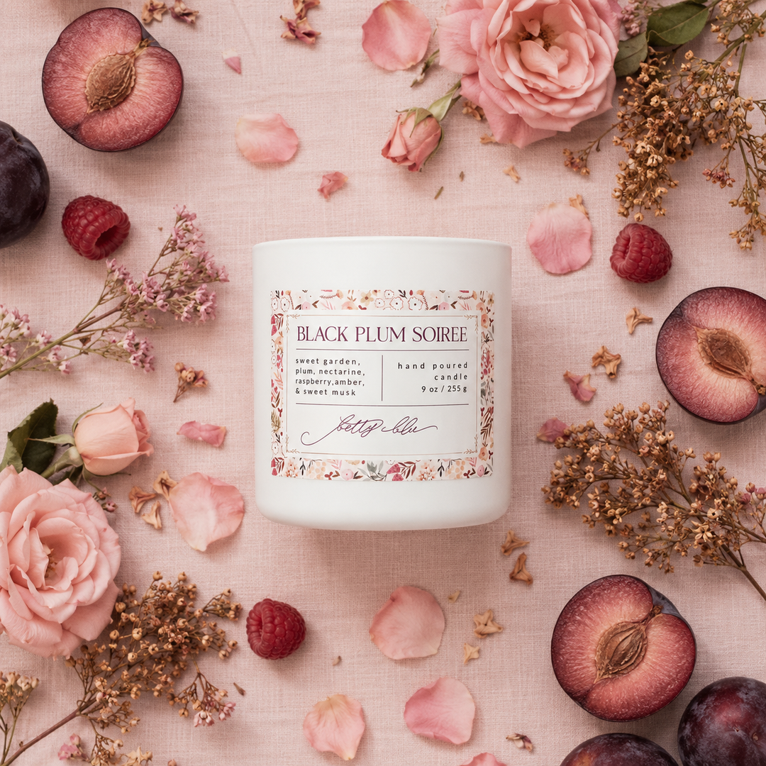 Black Plum Soiree Candle