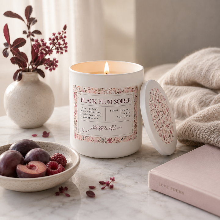 Black Plum Soiree Candle