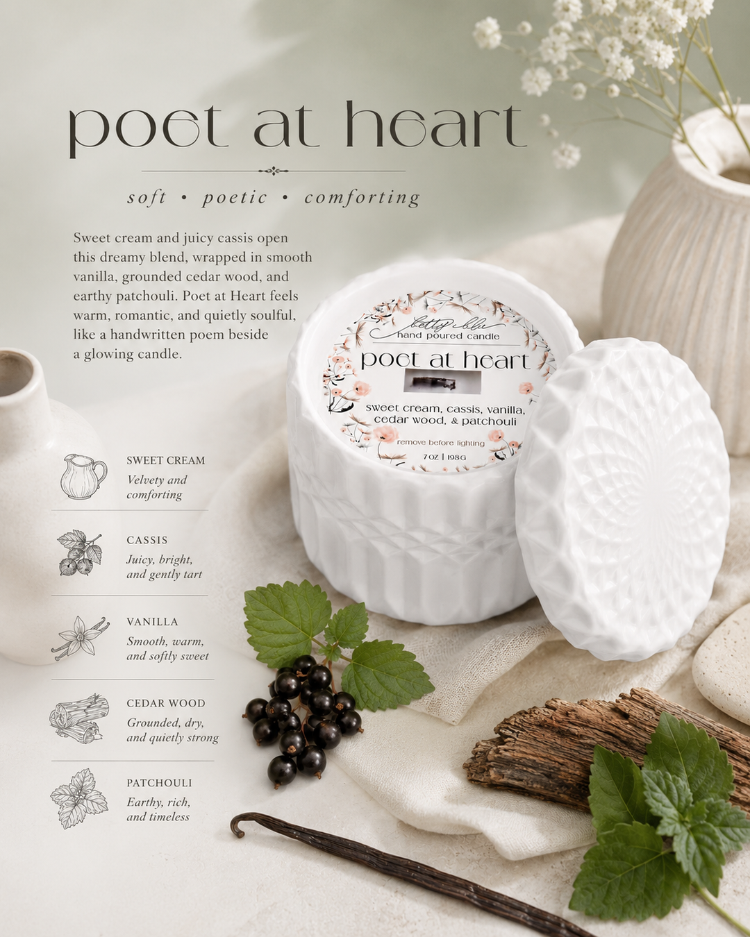 Poet at Heart Candle