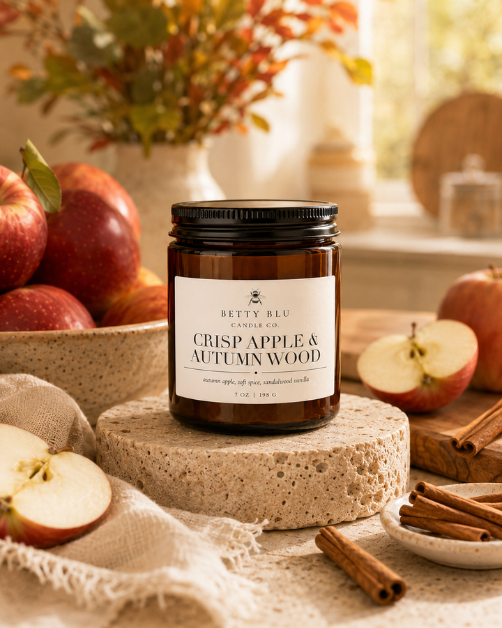 Crisp Apple & Autumn Wood Candle