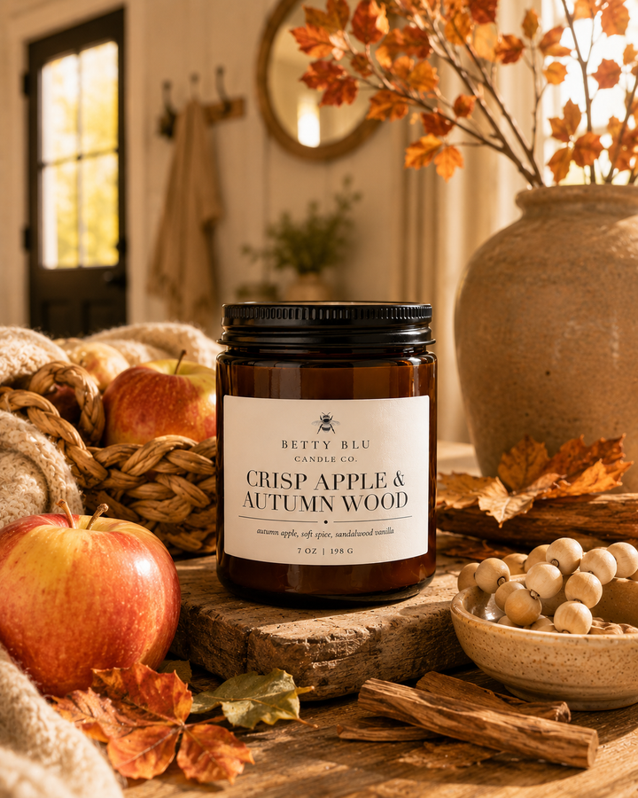 Crisp Apple & Autumn Wood Candle