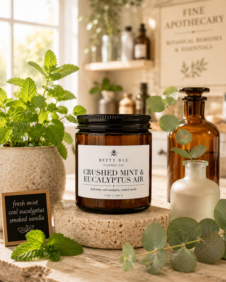 Crushed Mint & Eucalyptus Candle