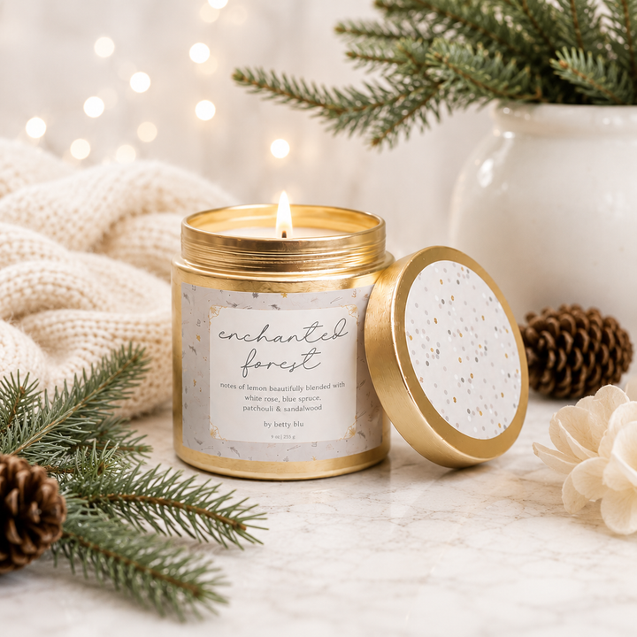 Enchanted Forest Candle