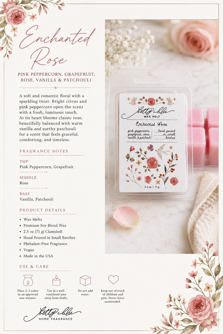 Enchanted Rose Wax Melts