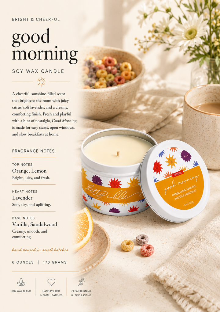 Good Morning Candle