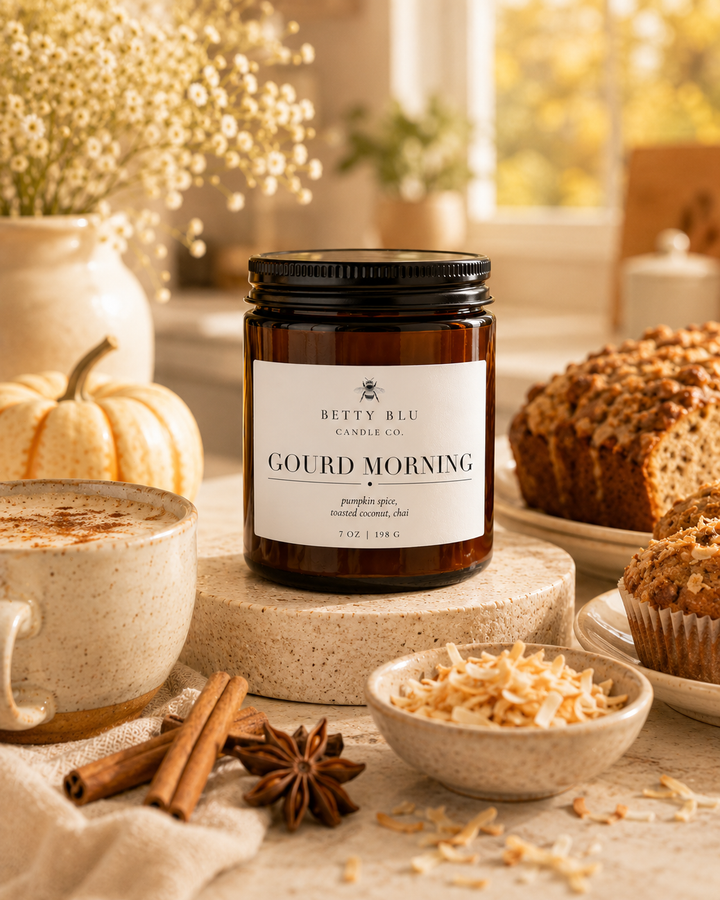Gourd Morning Candle