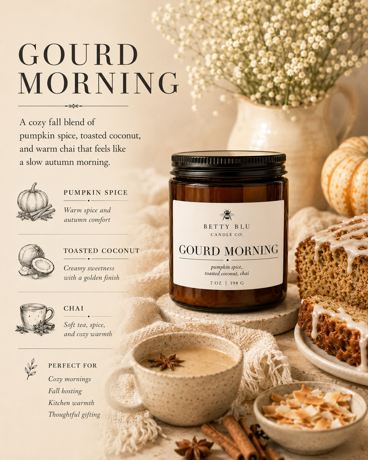 Gourd Morning Candle