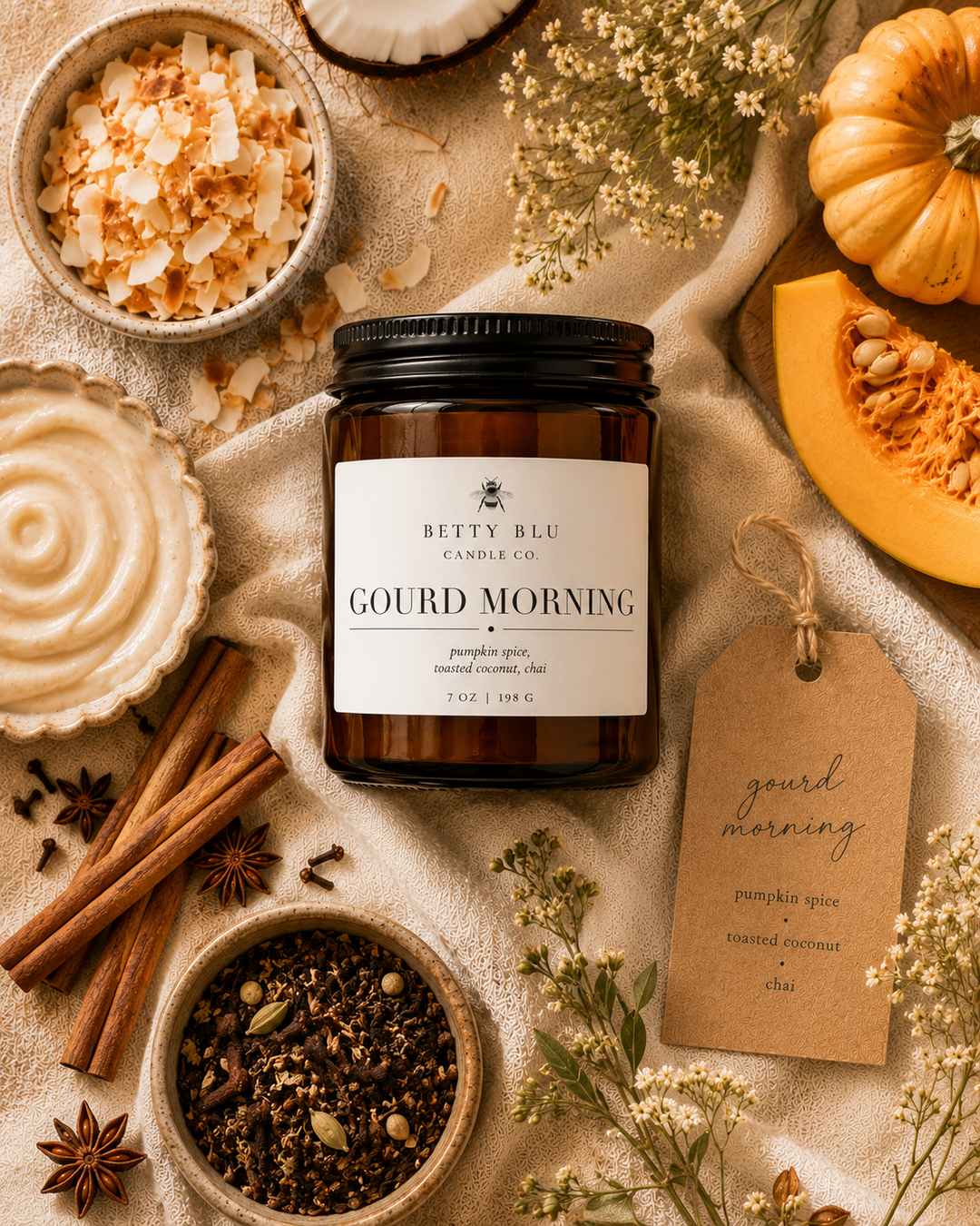 Gourd Morning Candle