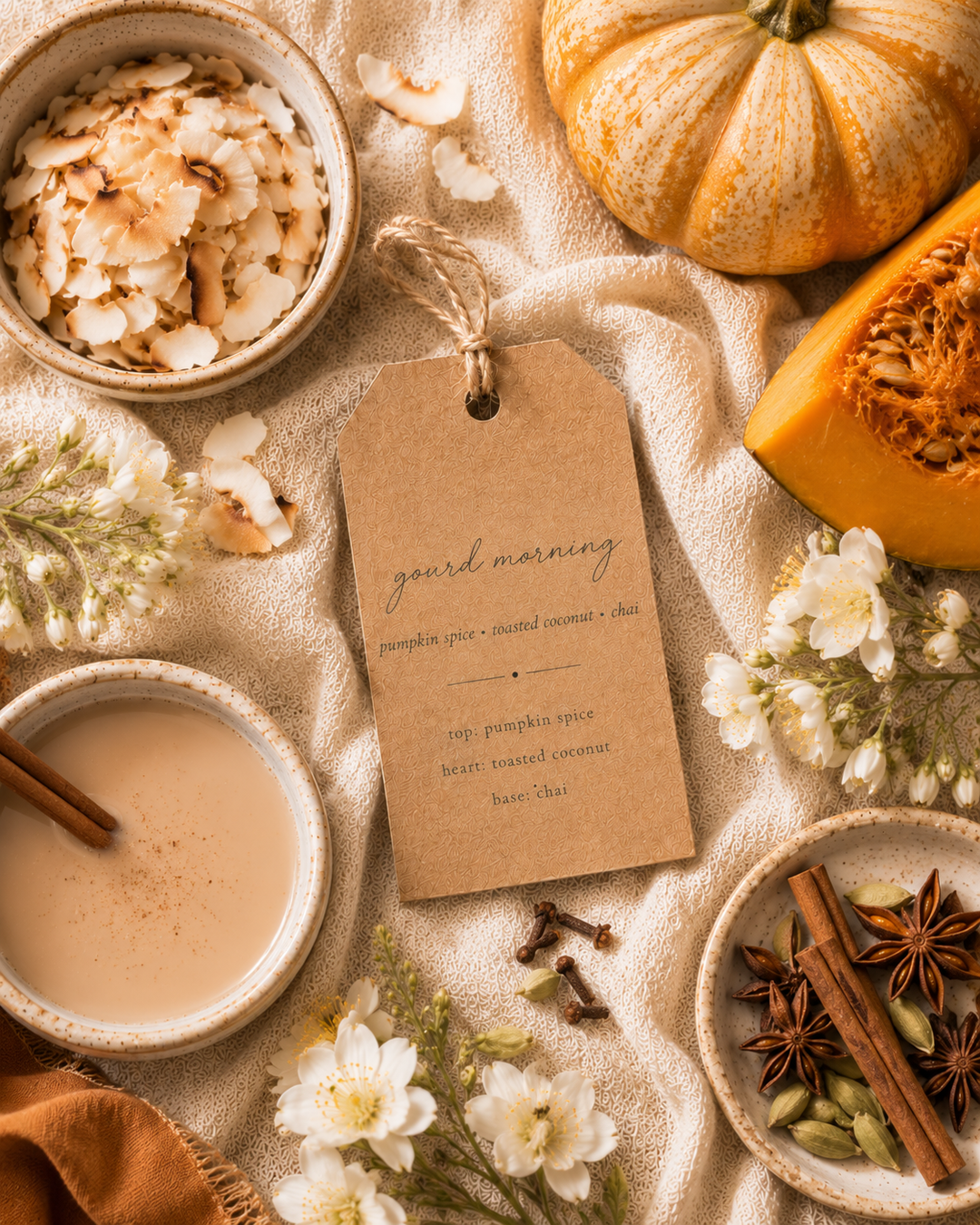Gourd Morning Candle