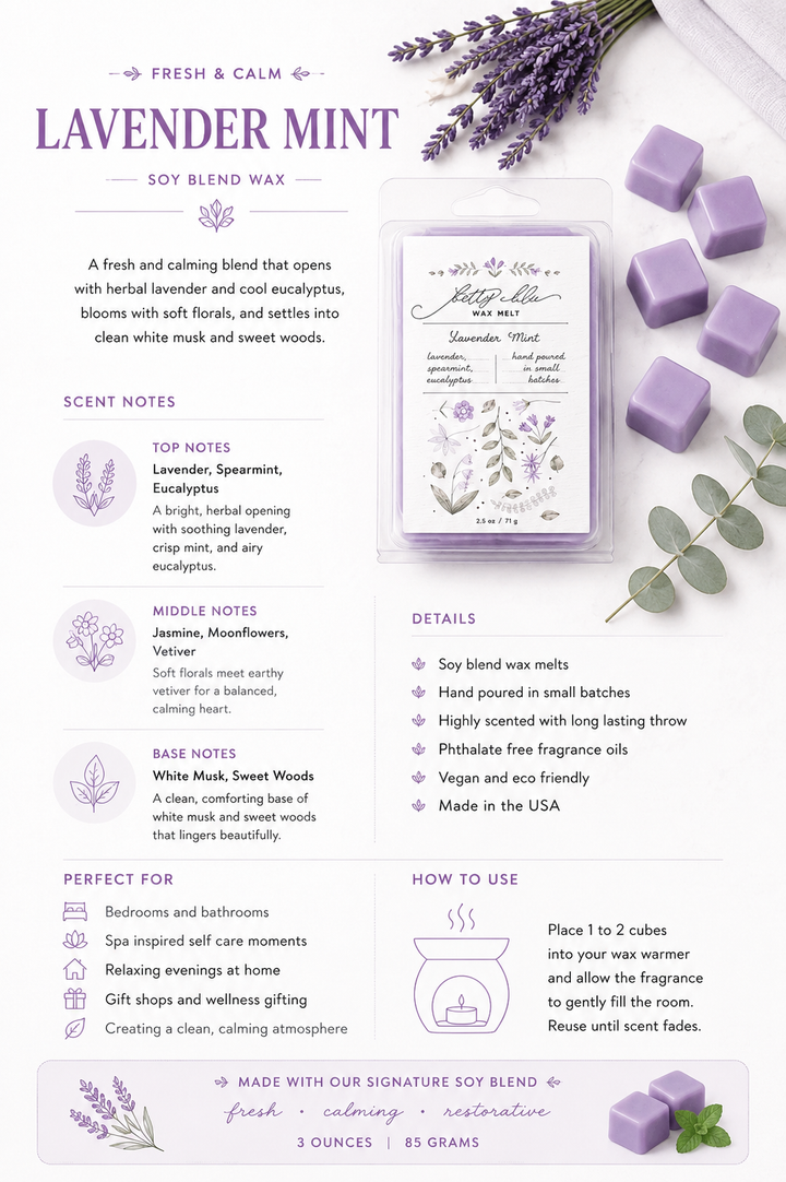 Lavender Mint Wax Melts