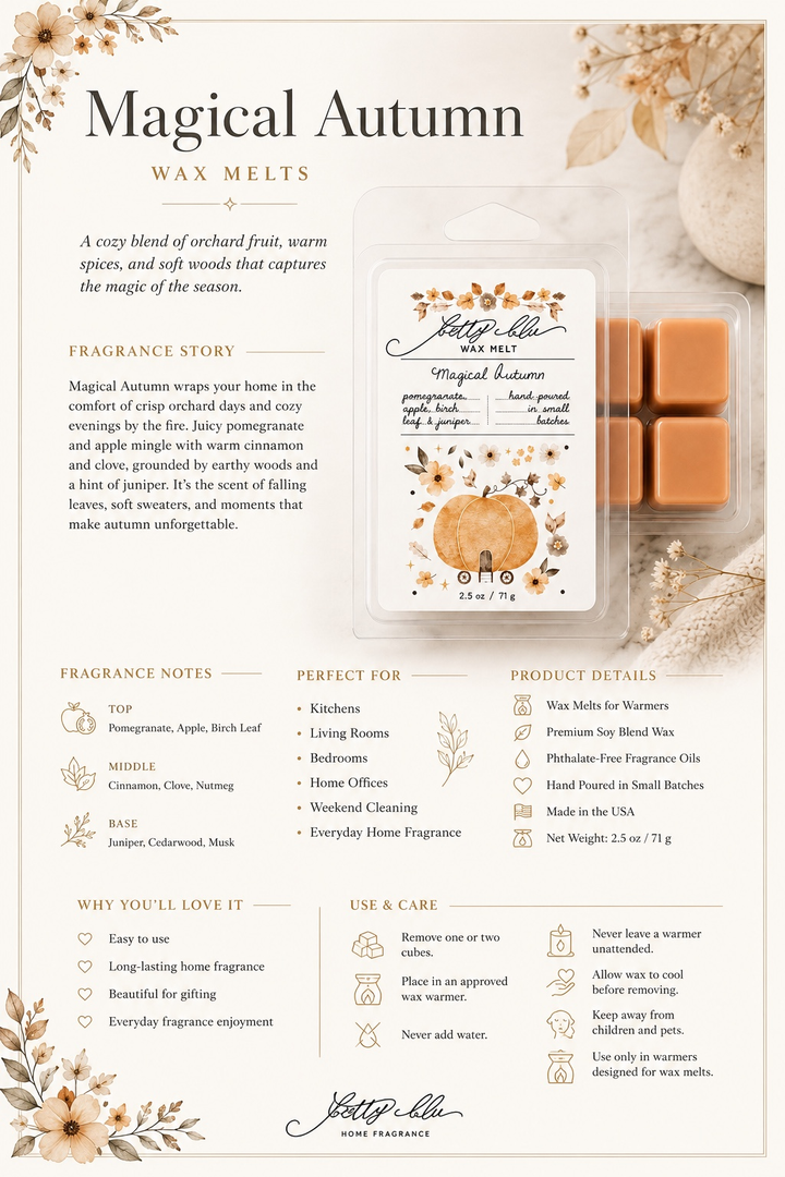 Magical Autumn Wax Melts