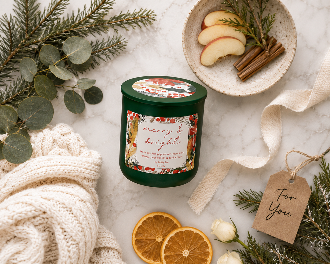 Merry and Bright Candle
