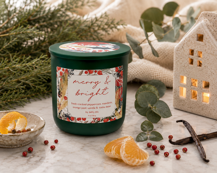 Merry and Bright Candle