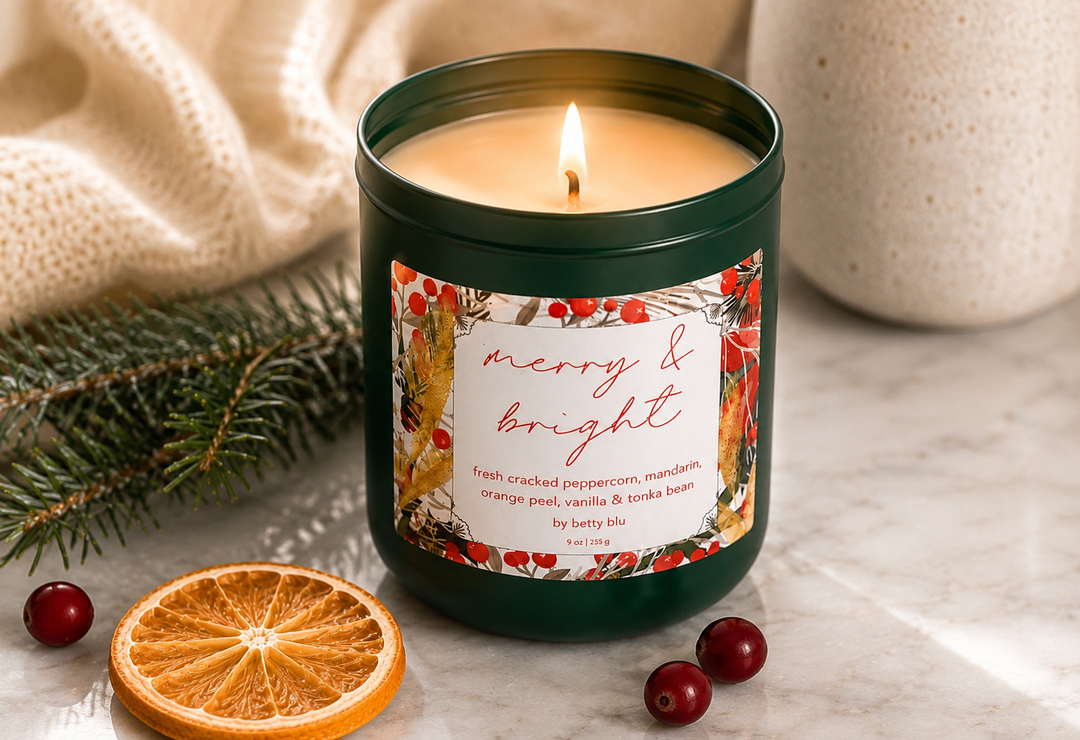 Merry and Bright Candle