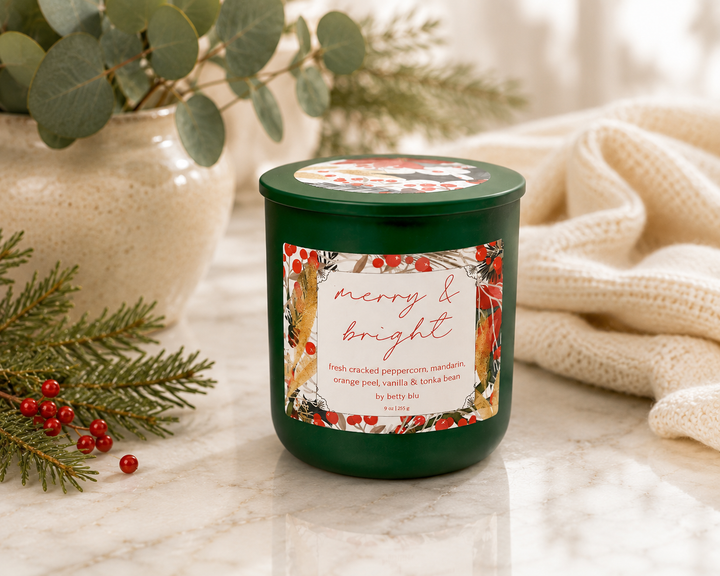 Merry and Bright Candle