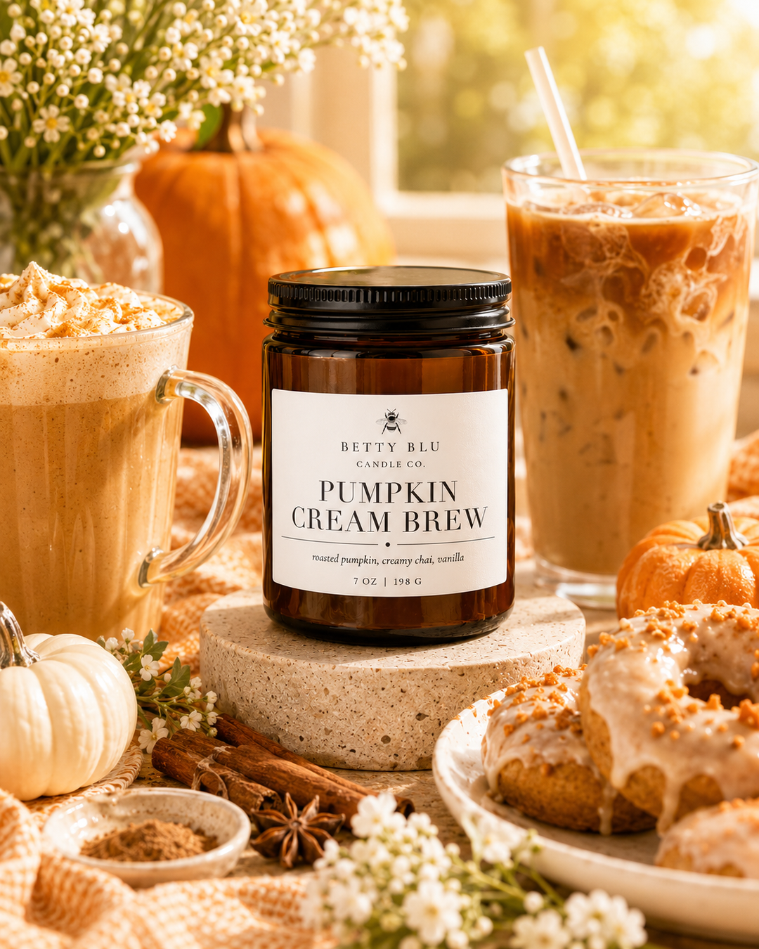 Pumpkin Cream Brew Candle