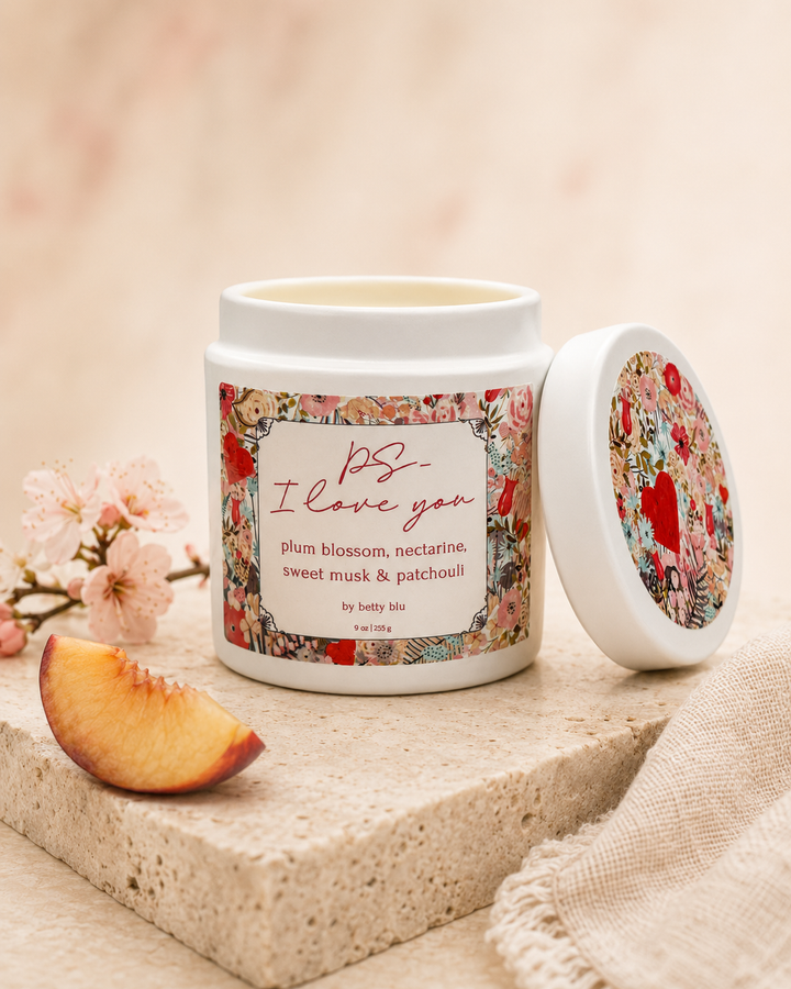 PS I Love You Candle