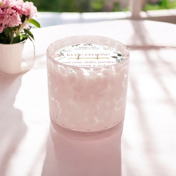 La Vie En Rose Candle