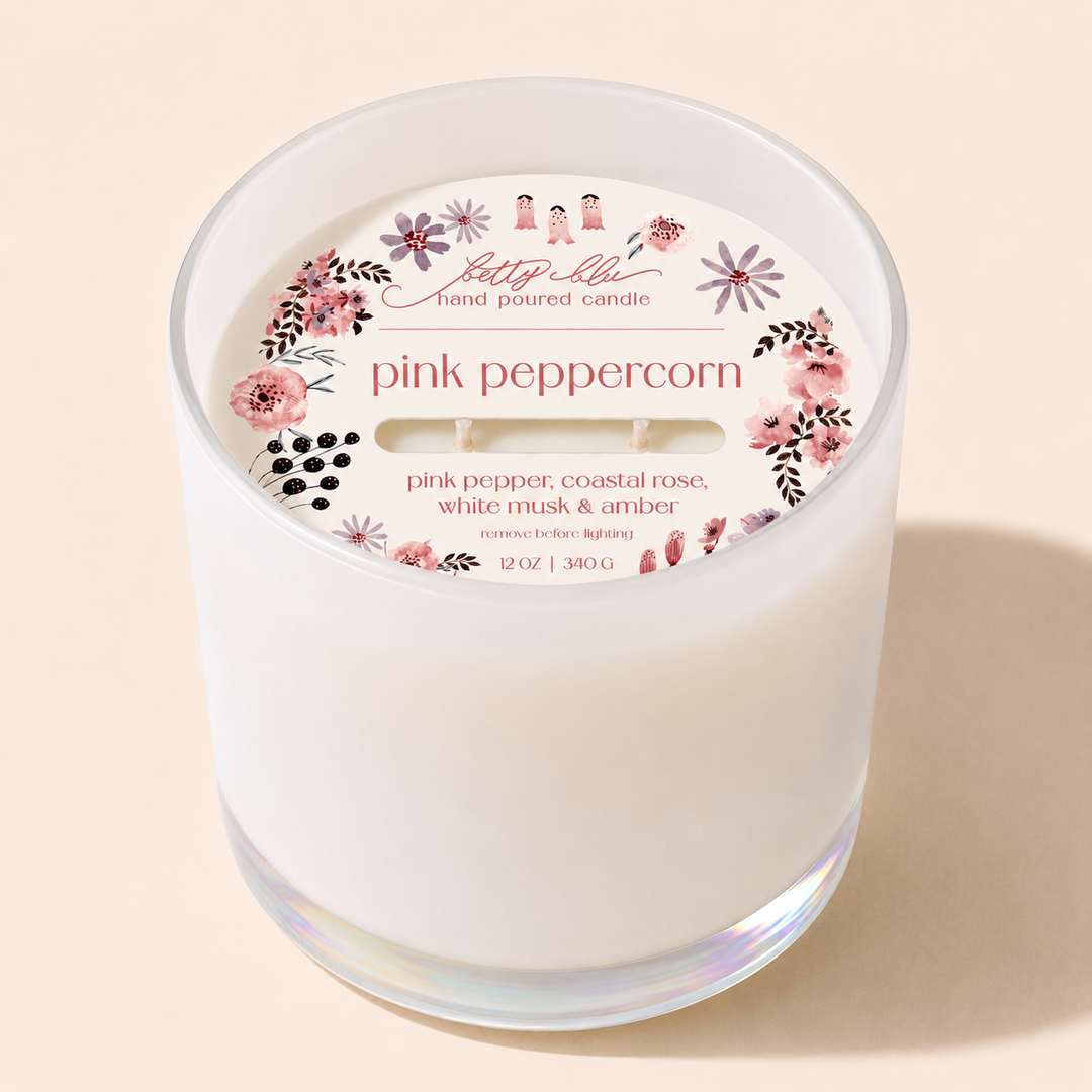 Pink Peppercorn Candle