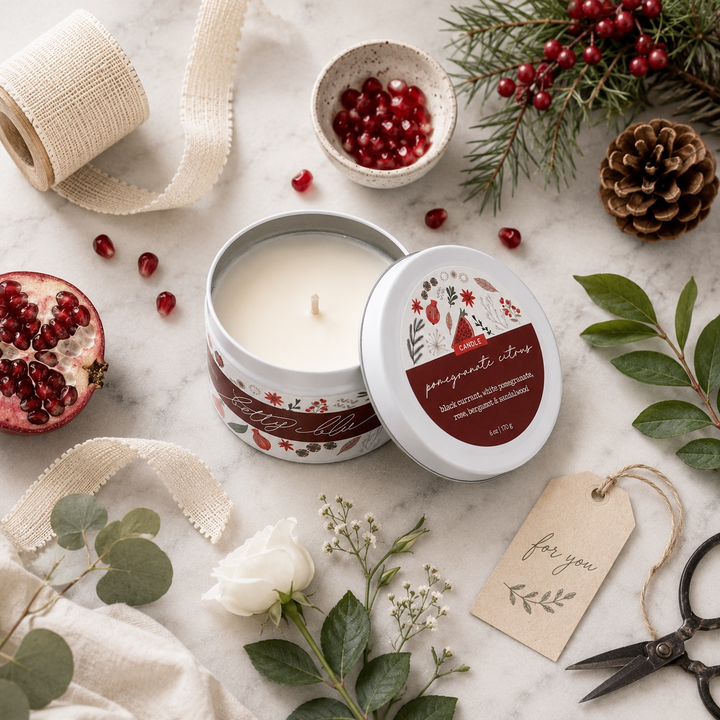 Pomegranate Citrus Candle