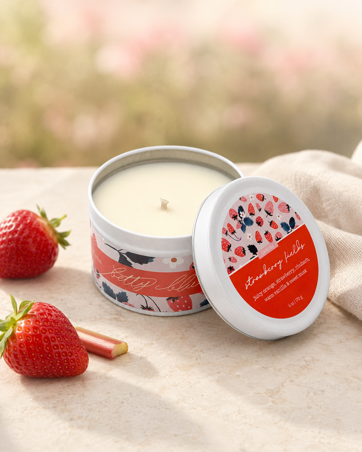 Strawberry Fields Candle