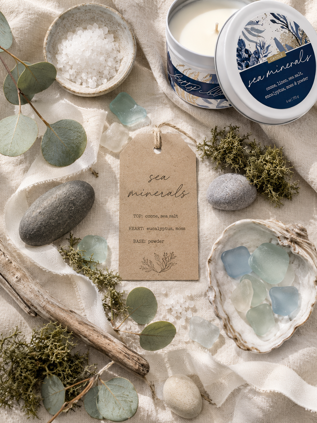 Sea Minerals Candle