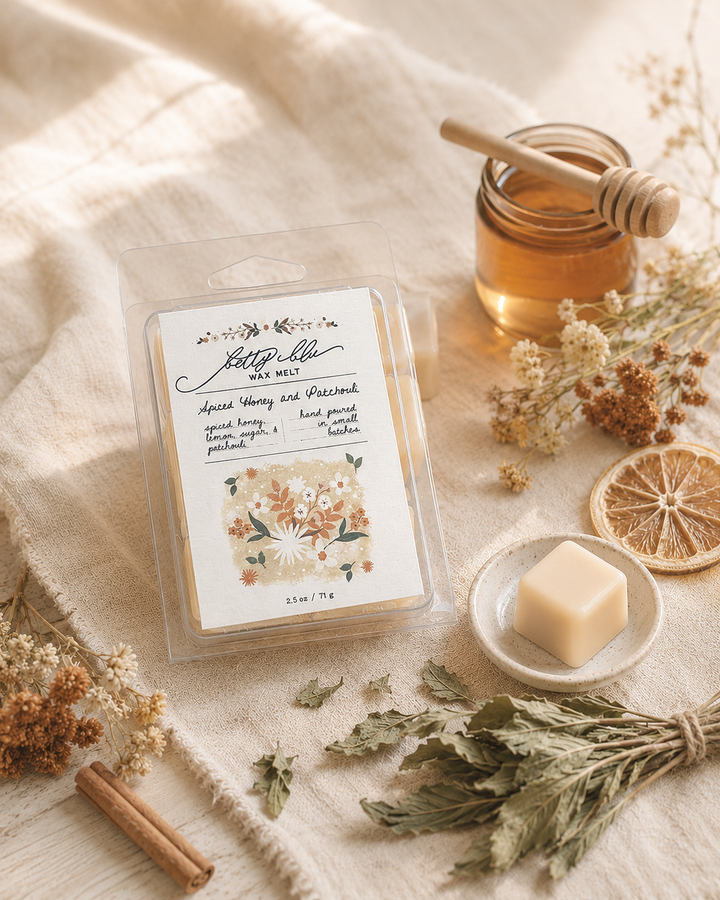 Spiced Honey and Patchouli Wax Melts
