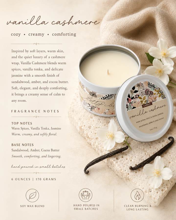 Vanilla Cashmere Candle