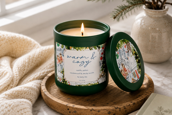 Warm and Cozy Candle