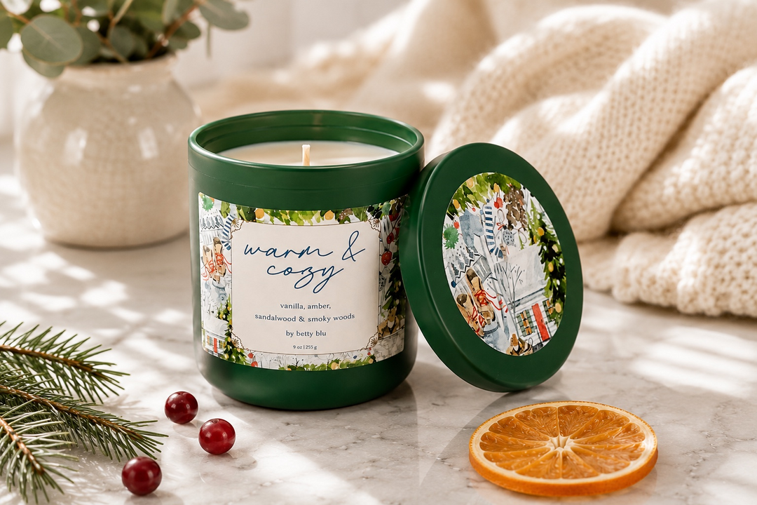 Warm and Cozy Candle