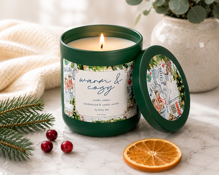 Warm and Cozy Candle