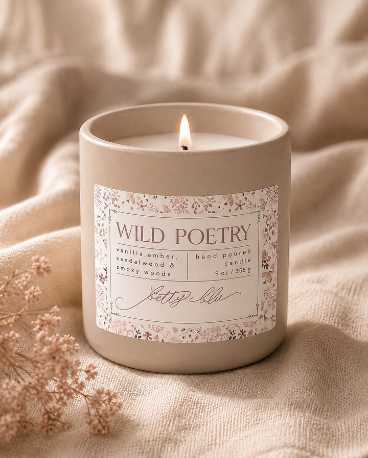 Wild Poetry Candle