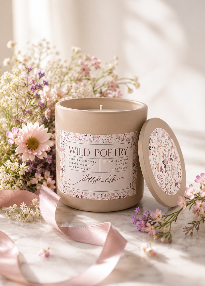 Wild Poetry Candle