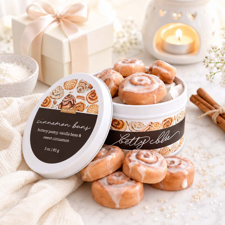 Cinnamon Buns Wax Melts, hand-poured wax melts from Betty Blu