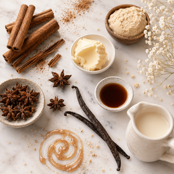 Cinnamon Buns Wax Melts from Betty Blu, hand-poured wax melts
