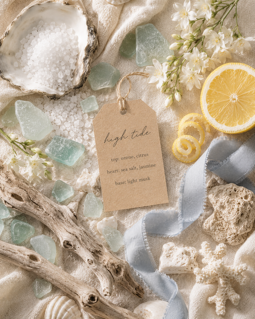 High Tide Candle by Betty Blu, small-batch candle made in Florida