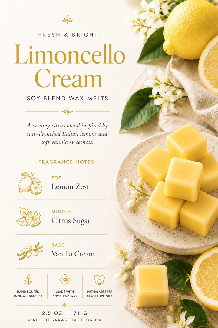 Limoncello Cream Wax Melts