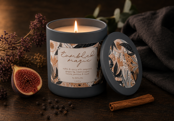 Tumbled Magic Candle