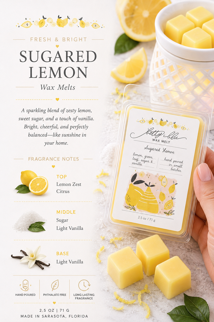Sugared Lemon Wax Melts
